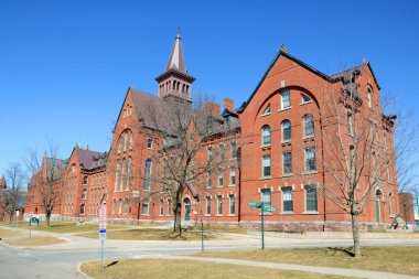 Old Mill, Vermont Üniversitesi (UVM), Burlington, Vermont VT, ABD 'nin en eski binasıdır..