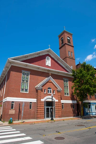 Церковь Святого Франциска Ассизского Адресу 325 Cambridge Street East Cambridge — стоковое фото