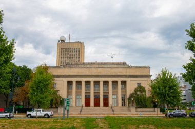 Walker Memorial Hall of Massachusset Teknoloji Enstitüsü (MIT), Cambridge, Massachusetts MA, ABD.