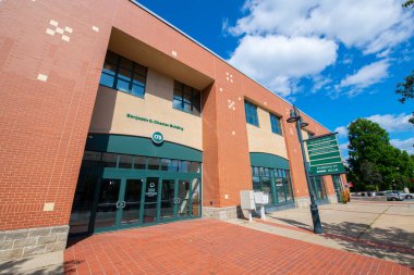 Benjamin C. Chester Building on Main Street in downtown Pawtucket, Rhode Island RI, USA.