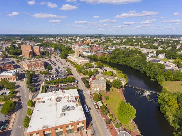 Ayuntamiento Pawtucket Roosevelt Avenue William Tolman High School Blackstone River —  Fotos de Stock