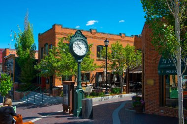 Tarihi Park City Sokak Saati, 430 Main Street, tarihi Park City, Utah UT, ABD. 