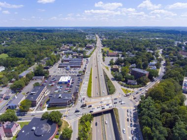 Framingham Merkezi Ortak Tarih Bölgesi ve Massachusetts 9. Framingham, Massachusetts MA, ABD.