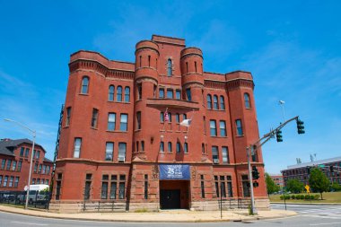 Worcester, Massachusetts MA, ABD 'deki Grove Caddesi 44 numaradaki tarihi binalar.. 