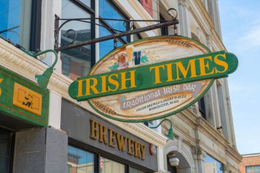 Irish Times Worcester, Massachusetts MA, ABD 'nin merkezindeki 244 Main Street' te.. 