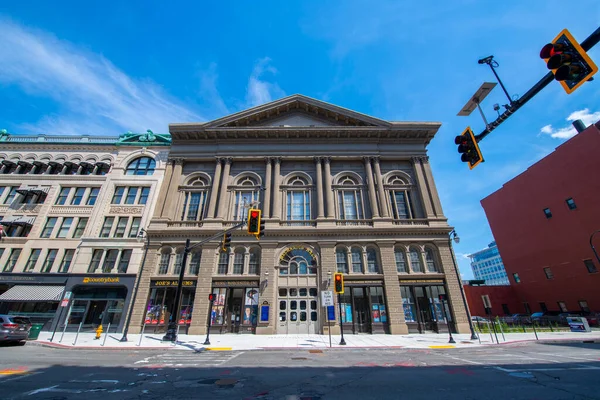 Mechanics Hall Uma Sala Concertos Construída 1857At 321 Main Street — Fotografia de Stock