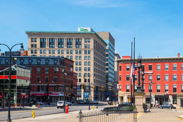 Slater Building 390 Main Street City Hall Downtown Worcester Massachusetts — 스톡 사진