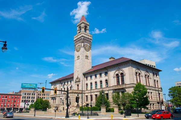 Worcester City Hall 455 Main Street Worcester Massachusetts Verenigde Staten — Stockfoto