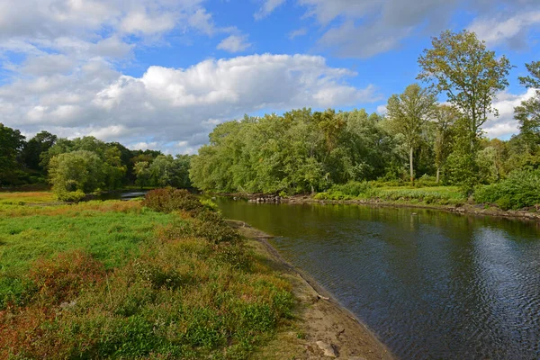 Concord River Minute Man Nemzeti Történelmi Park Concord Massachusetts Amerikai — Stock Fotó