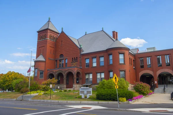 ベルナップ郡庁舎 アメリカ合衆国ニューハンプシャー州ラコニアのダウンタウンにある64 Court Streetにある — ストック写真