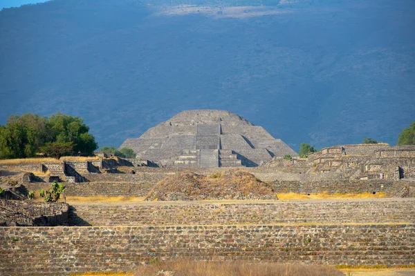 Pirâmide Lua Teotihuacan Cidade San Juan Teotihuacan Estado México México — Fotografia de Stock