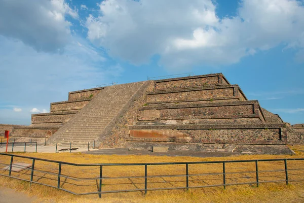 Plataforma Templo Quetzalcoatl Cidadela Teotihuacan Cidade San Juan Teotihuacan Estado — Fotografia de Stock