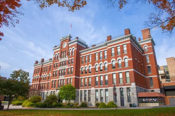 Clark University Main Building Jonas Clark Hall 950 Main Street — Φωτογραφία Αρχείου