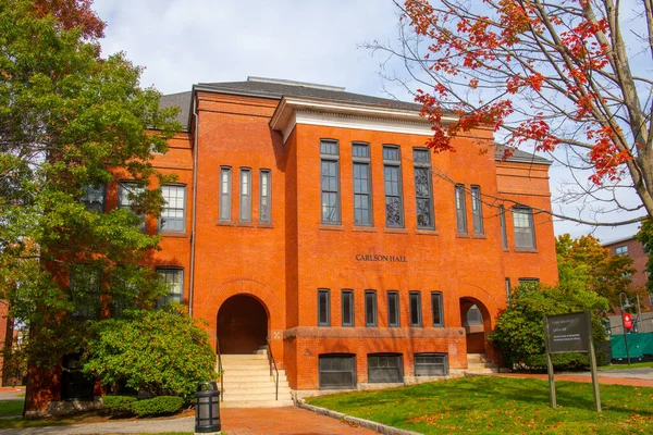 Clark University Carlson Hall 950 Main Street Worcester Μασαχουσέτη Ηπα — Φωτογραφία Αρχείου