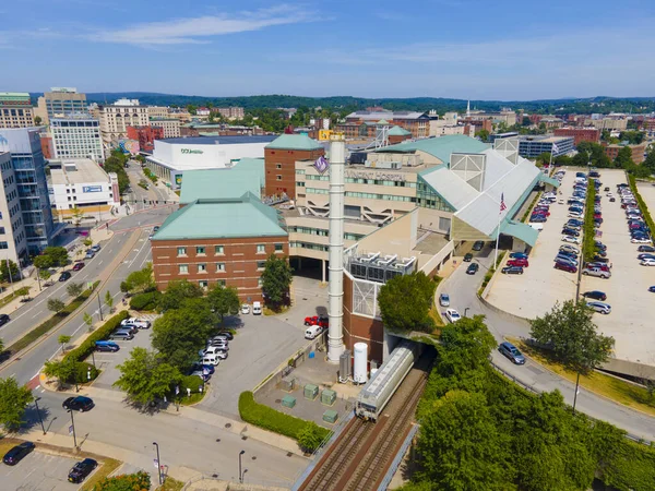 Vista Aerea Del Saint Vincent Hospital 123 Summer Street Nel — Foto Stock