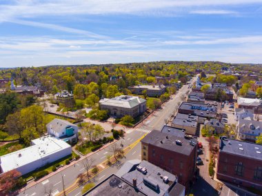 Robbins Memorial Arlington Belediye Binası, 730 Massachusetts Bulvarı tarihi şehir merkezi Arlington, Massachusetts MA, ABD. 