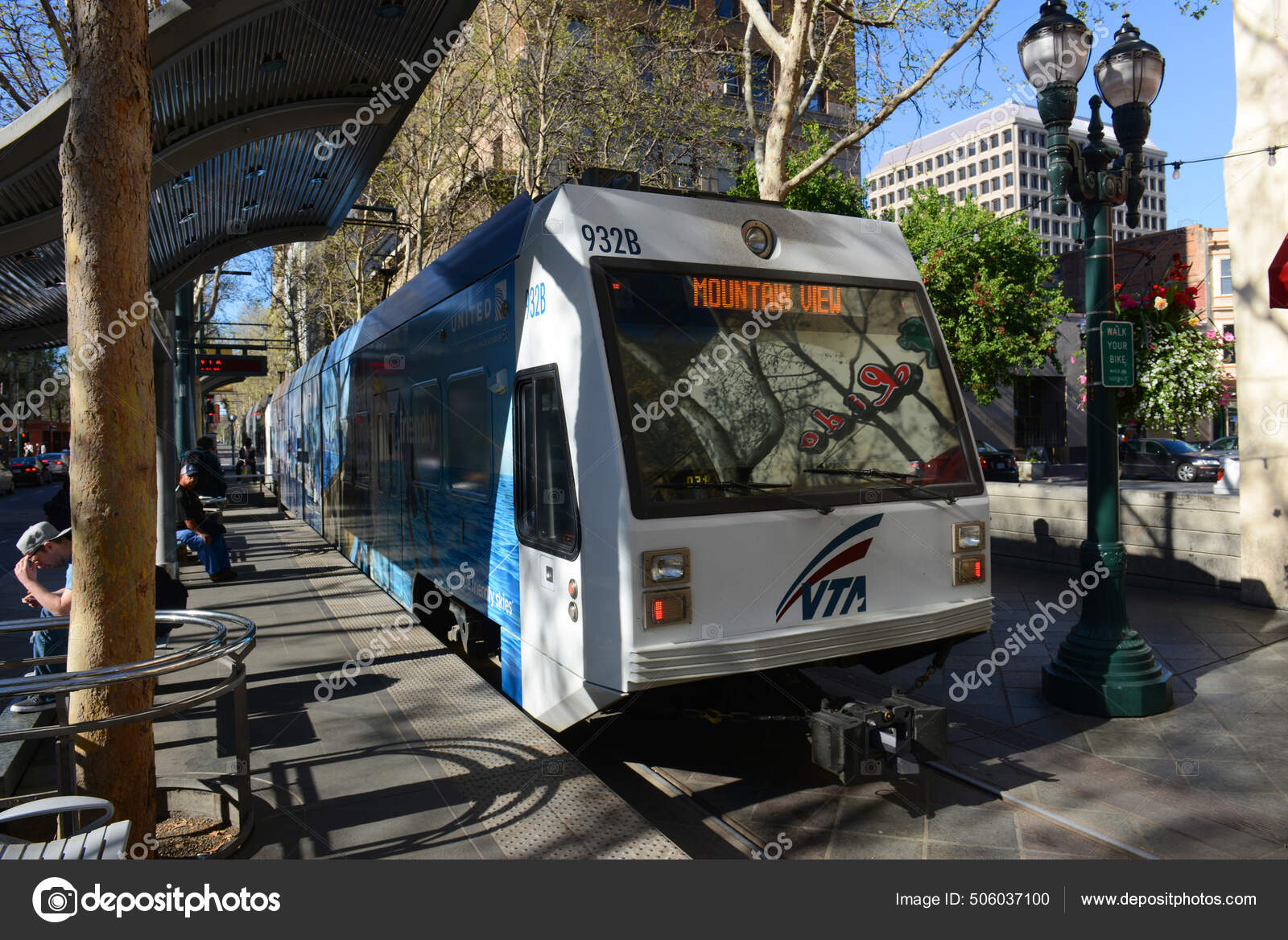 Santa Clara Valley Transportation Authority Vta Light Rail Santa