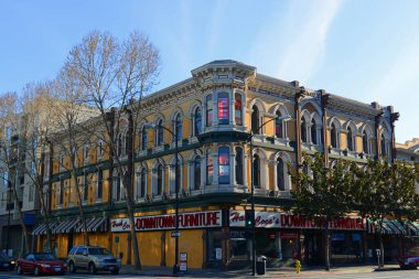 Tarihi Hank Coca 'nın Şehir Merkezi Mobilya 82, Santa Clara Caddesi ve S 3. caddedeki tarihi San Jose, California CA, ABD. 