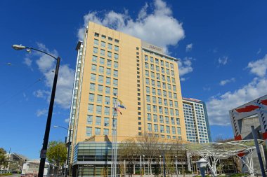 San Jose Marriott Oteli, San Jose şehir merkezindeki San Carlos Caddesi 301 S Market Caddesi, ABD. 