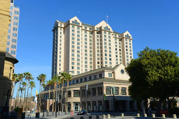 Fairmont Hotel San Jose 170 Market Street Market Square Downtown — Φωτογραφία Αρχείου