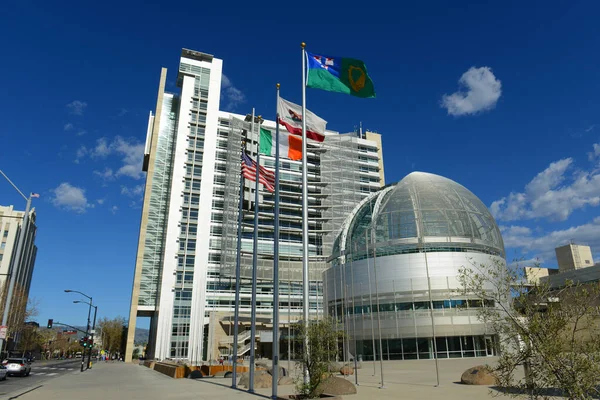 San Jose City Hall Stil Postmodern Este Situat 200 East — Fotografie, imagine de stoc