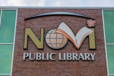 Novi Halk Kütüphanesi 45255 W 10 Mil Yolu, Oakland County, Michigan MI, ABD. 