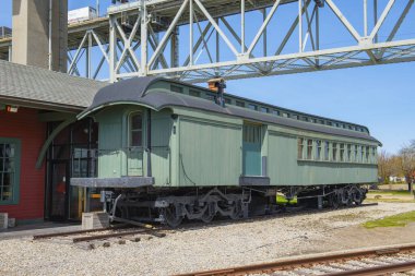 Thomas Edison Depot Müzesi namı diğer Grand Trunk Western Demiryolu Deposu 520 State Street, Port Huron, Michigan MI, ABD. 