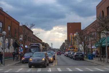 Michigan Tiyatrosu 603 E Liberty Caddesi Michigan Üniversitesi tarihi Ann Arbor, Michigan MI, ABD. 