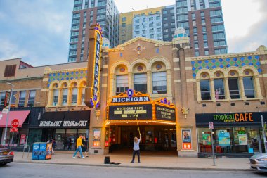 Michigan Tiyatrosu 603 E Liberty Caddesi Michigan Üniversitesi tarihi Ann Arbor, Michigan MI, ABD. 