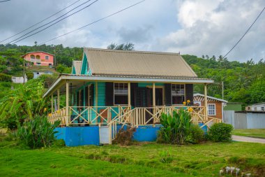 Bathsheba, Saint Joseph, Barbados 'daki Bathsheba Plajı' ndaki tarihi sahil evi.. 