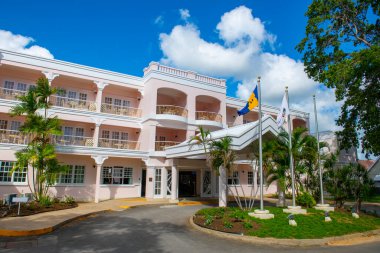 PomMarine Oteli (Jean ve Norma Holder Misafirperverlik Enstitüsü), Barbados 'taki Hastings, Christ Church köyünde.. 