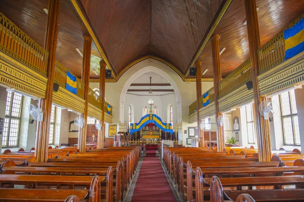 St. John Kilisesi Kilisesi Saint John Parish, Barbados 'daki Church View köyünde..