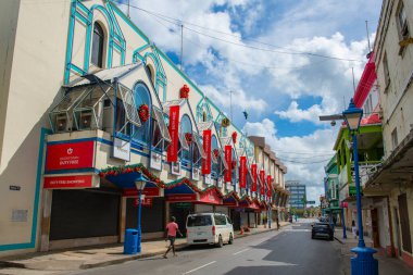 Bridgetown Duty Free mağazası tarihi Bridgetown, Barbados şehir merkezinde Broad Caddesi 'nde. Tarihi Bridgetown ve Garnizonu UNESCO 'nun Dünya Mirası Bölgesi.