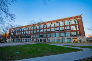 Michigan Üniversitesi, Ann Arbor, Michigan MI, ABD 'deki 830 N Üniversitesi Kinesioloji Fakültesi binası..