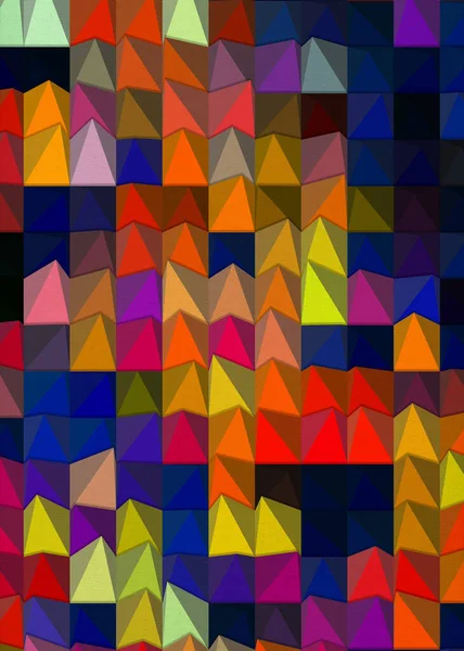 Cartel Arte Geométrico Colorido Abstracto Textura Fondo Arte Gráfico Abstracto —  Fotos de Stock