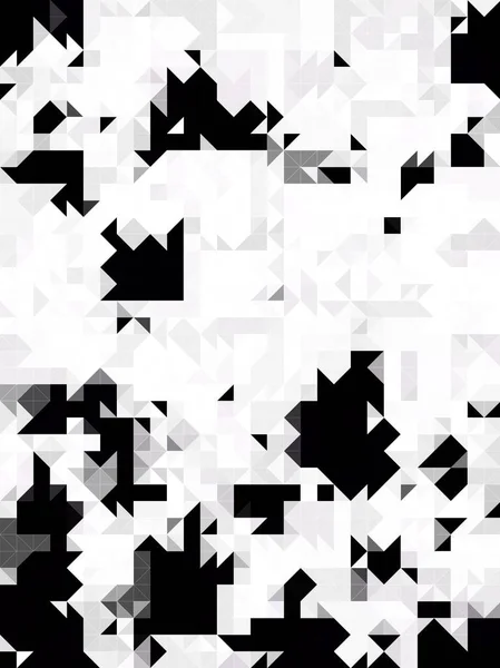 Black White Abstract Minimalism Geometrical Artwork Poster Abstract Graphical Painting — Stock Photo, Image