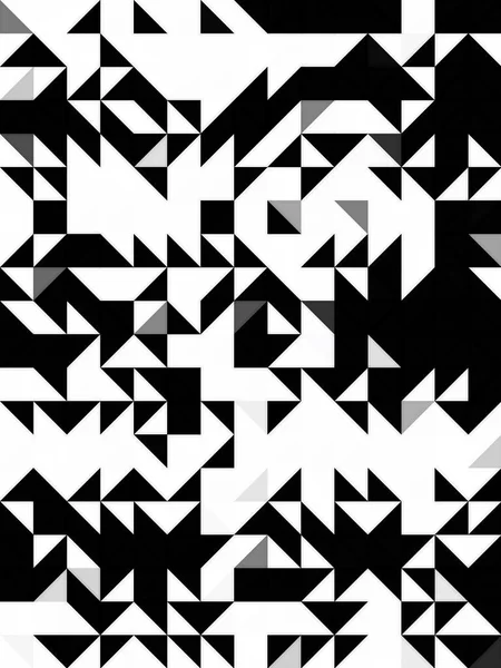 黒と白の抽象ミニマリズム幾何学的作品ポスター アブストラクトグラフィック絵画背景テクスチャ 現代のコンセプチュアル アート 3Dレンダリング 3Dイラスト — ストック写真
