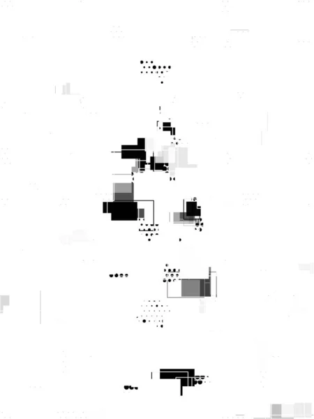 Геометрический Плакат Черно Белый Абстрактный Минимализм Абстрактный Графический Фон Текстура — стоковое фото