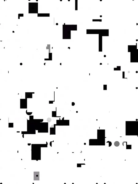 Czarno Biały Abstrakcyjny Minimalizm Geometryczny Plakat Artystyczny Abstrakcyjny Obraz Graficzny — Zdjęcie stockowe