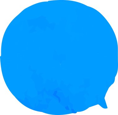 Bu Soğuk Suluboya benzeri çizgi film konuşma balonunun bir çizimi. 