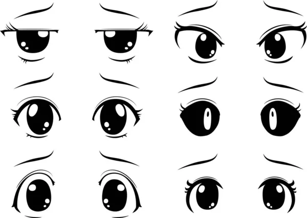 Premium Vector  Premium vector l drawing cute cute anime eyes royalty free