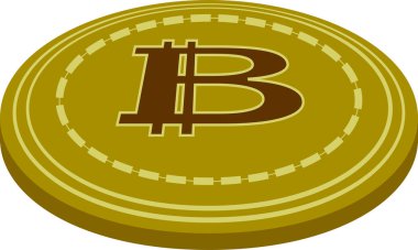 Bu, Bitcoin madalyalarının tek bir düzleme yerleştirilmiş bir çizimi. 