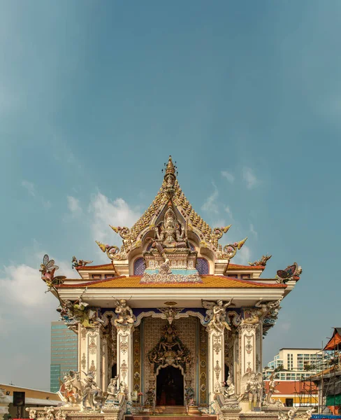 Bangkok Tailandia Feb 2020 Figura Estuco Sobre Budismo Alrededor Del —  Fotos de Stock