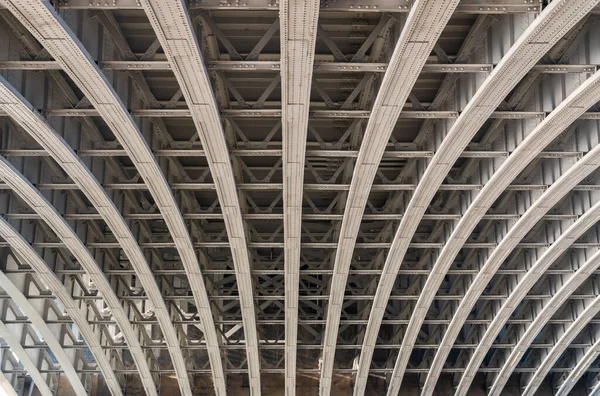 Uprisen angle of Structure and beams under the Bridge. No focus, specifically.