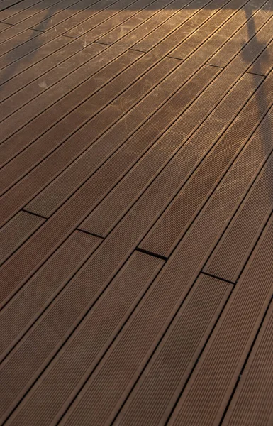 Tableros Cubierta Terraza Wpc Para Fondo Para Fondo Copiar Espacio — Foto de Stock