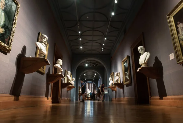 Londyn Wielka Brytania Kwi 2019 Wnętrze Galerii National Portrait Trafalgar — Zdjęcie stockowe
