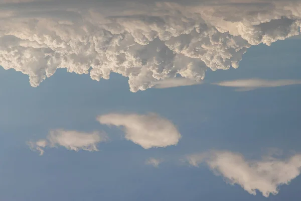 Schöner Blauer Himmel Mit Wolken Hintergrund Himmel Wolken Himmel Mit — Stockfoto