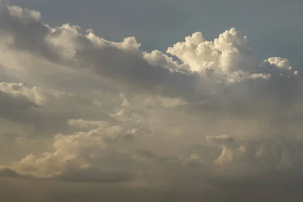 Beautiful Sky Clouds Background Softness Clouds Brightness Sky Light Blue — Stock Photo, Image