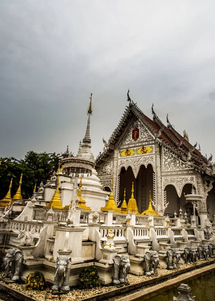 Lampang Thailand September 2020 Die Schönheit Des Wat Chiang Rai — Stockfoto