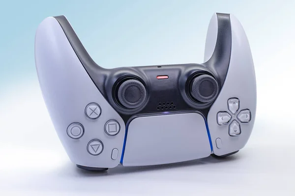 Next Gen game controller isolated. Game console